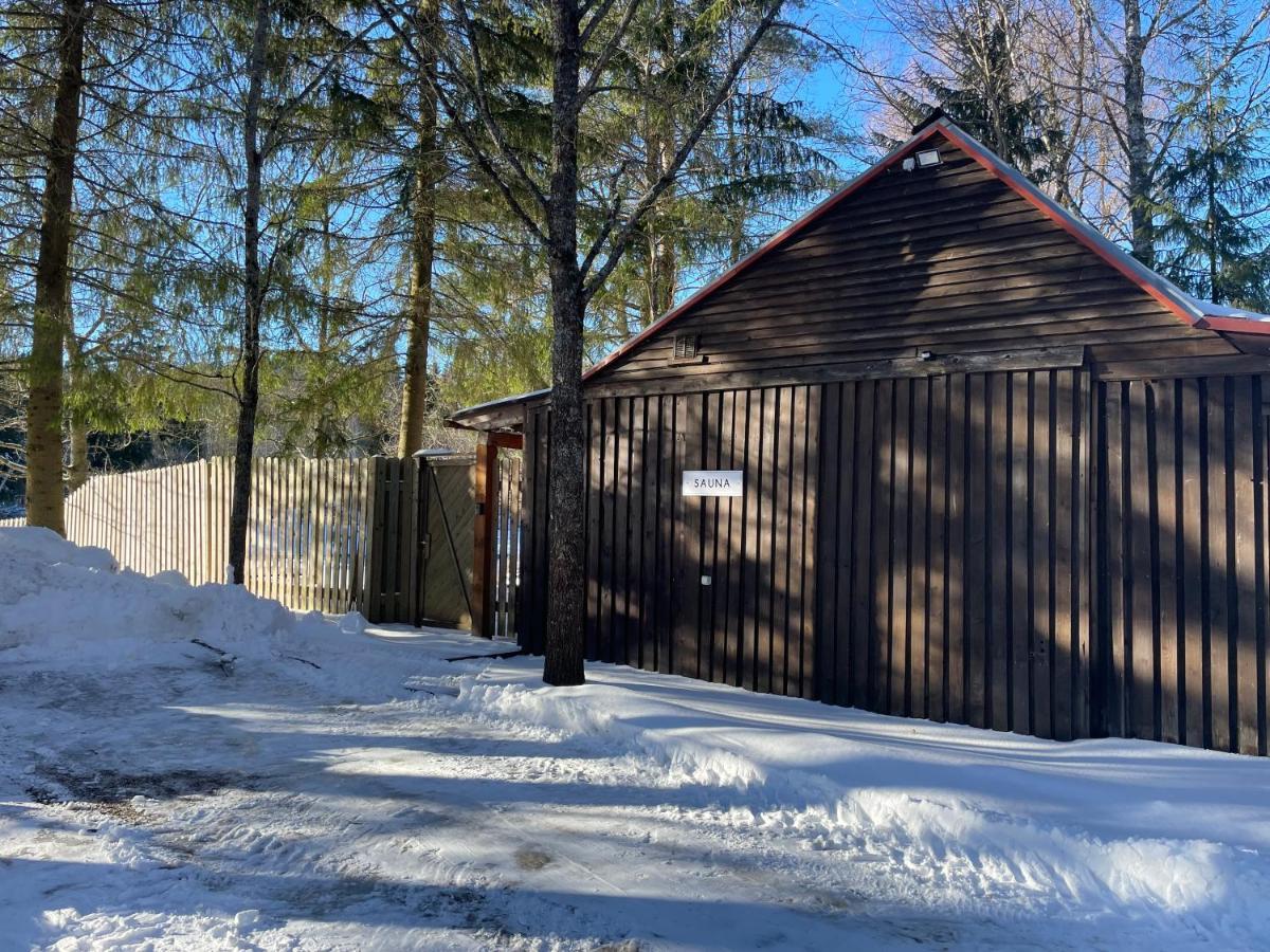 Holiday House With Sauna Cesis Exterior photo
